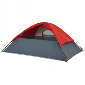 Ozark Trail 4-Person Dome Backpacking Tent, with Integrated E-Port for Camping