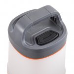 Ozark Trail 500 Lumen Lantern - Versatile LED Camping Light, Durable, 42-Hour Runtime, Gray & Orange