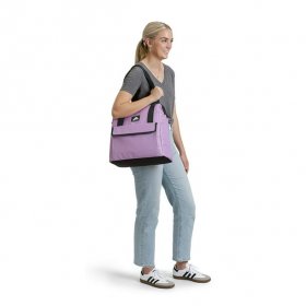 Ozark Trail 24 Can Wide Mouth Soft Cooler Tote, Lavender