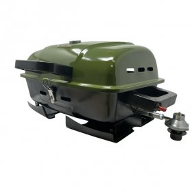 Ozark Trail Portable 1 Burner Gas Grill with Interchangeable Griddle Plate