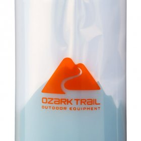 Ozark Trail 22 Fluid Ounces Insulated Cycling Water Bottle, White and Black