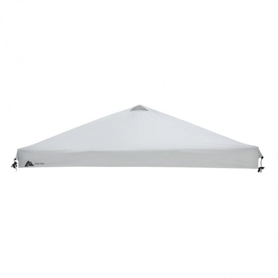 Ozark Trail 10\' x 10\' Replacement Cover for Straight Leg Canopies for Camping, outdoor canopy , white